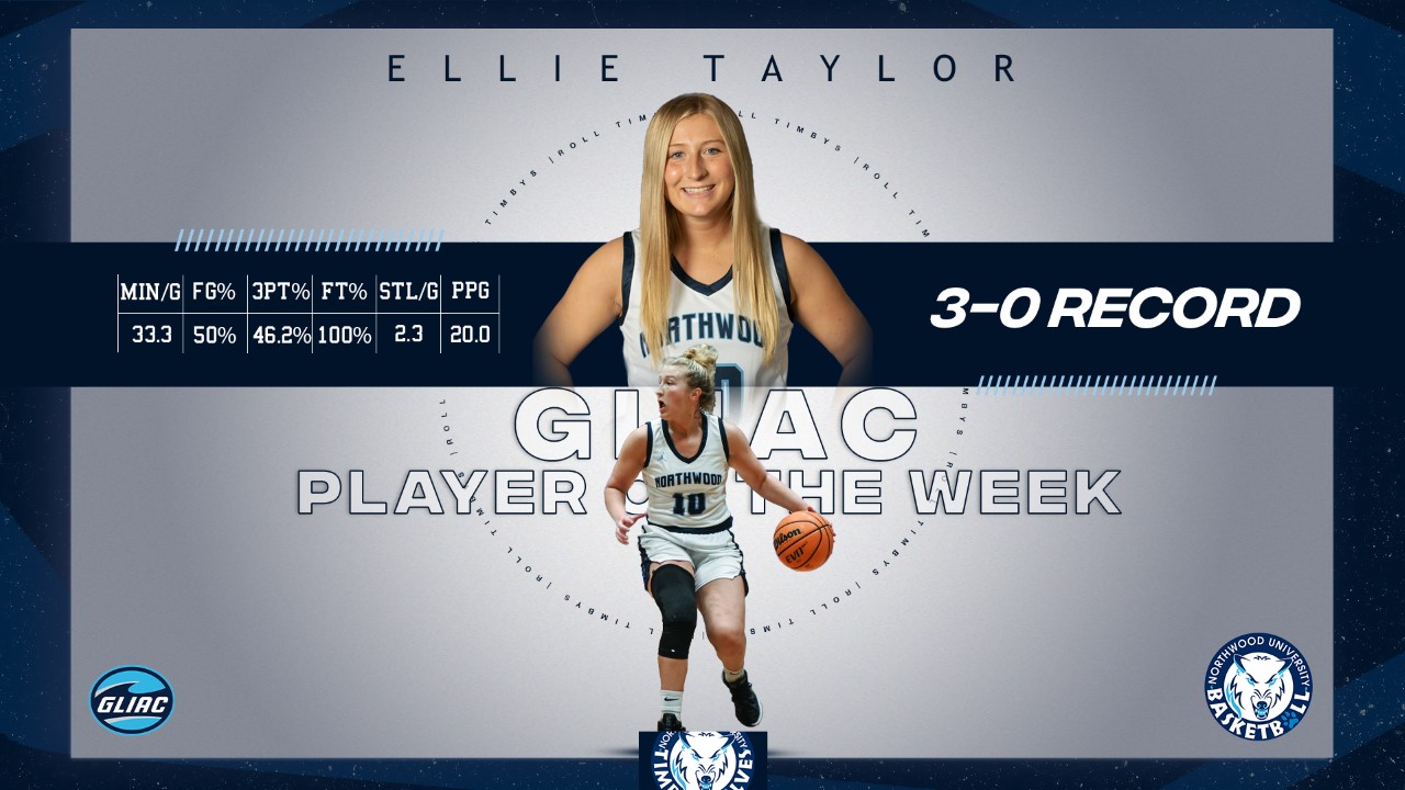 Ellie Taylor Earns Second GLIAC South Division Player Of The Week Of The Season