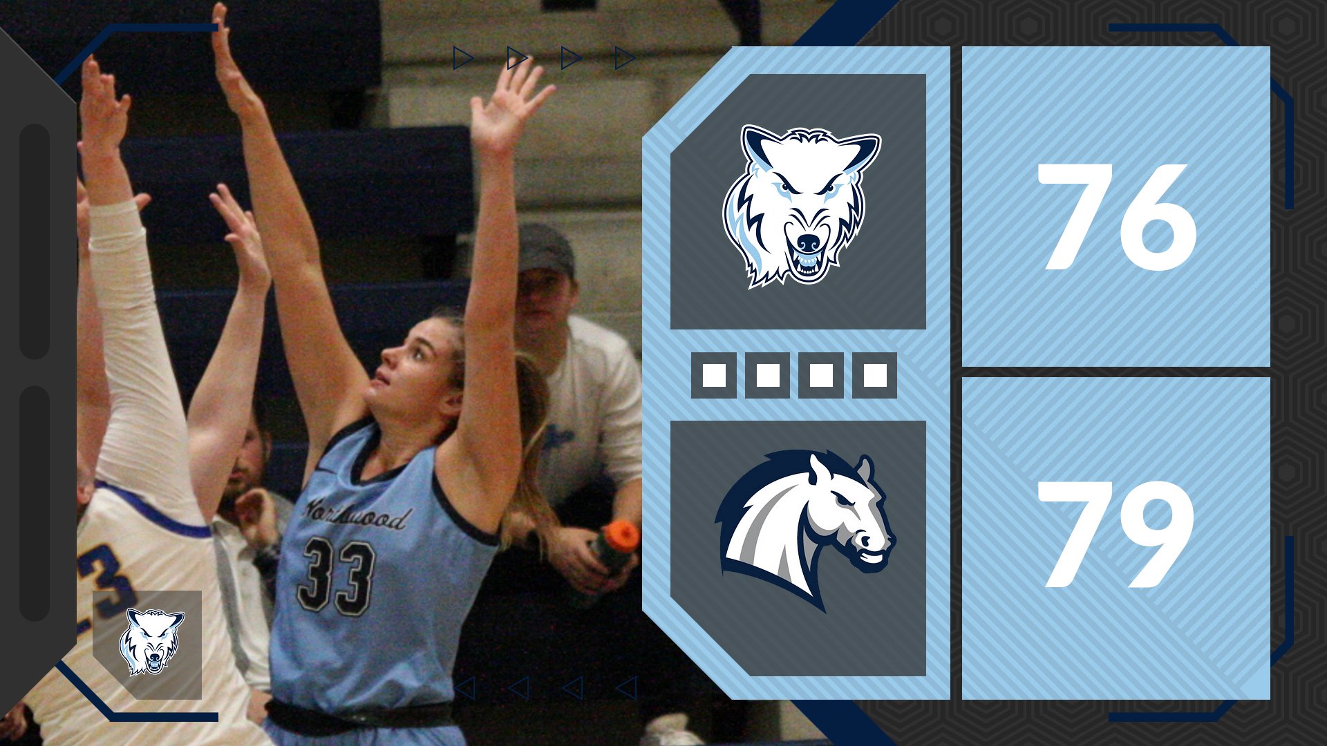 Women's Basketball Falls At Hillsdale 79-76