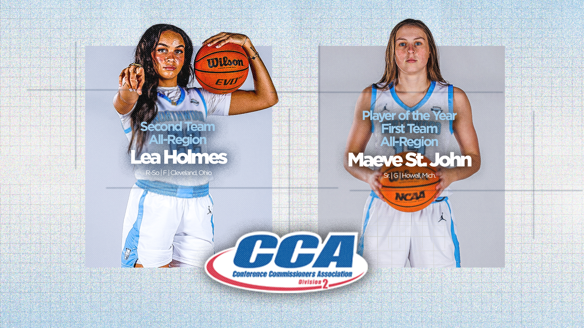 Maeve St. John Named Midwest Region Player of the Year by the D2CCA - Lea Holmes Named All-Region