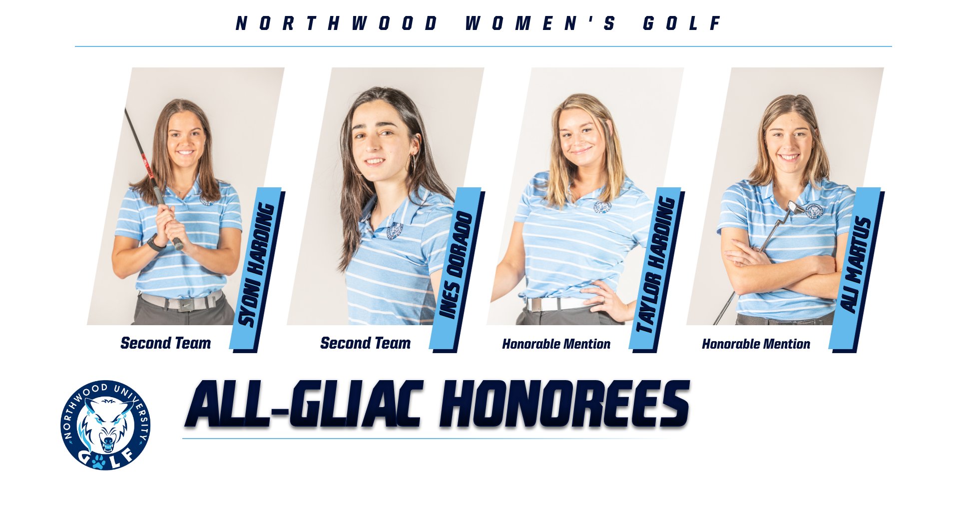 Women's Golf Places Four On All-GLIAC Team