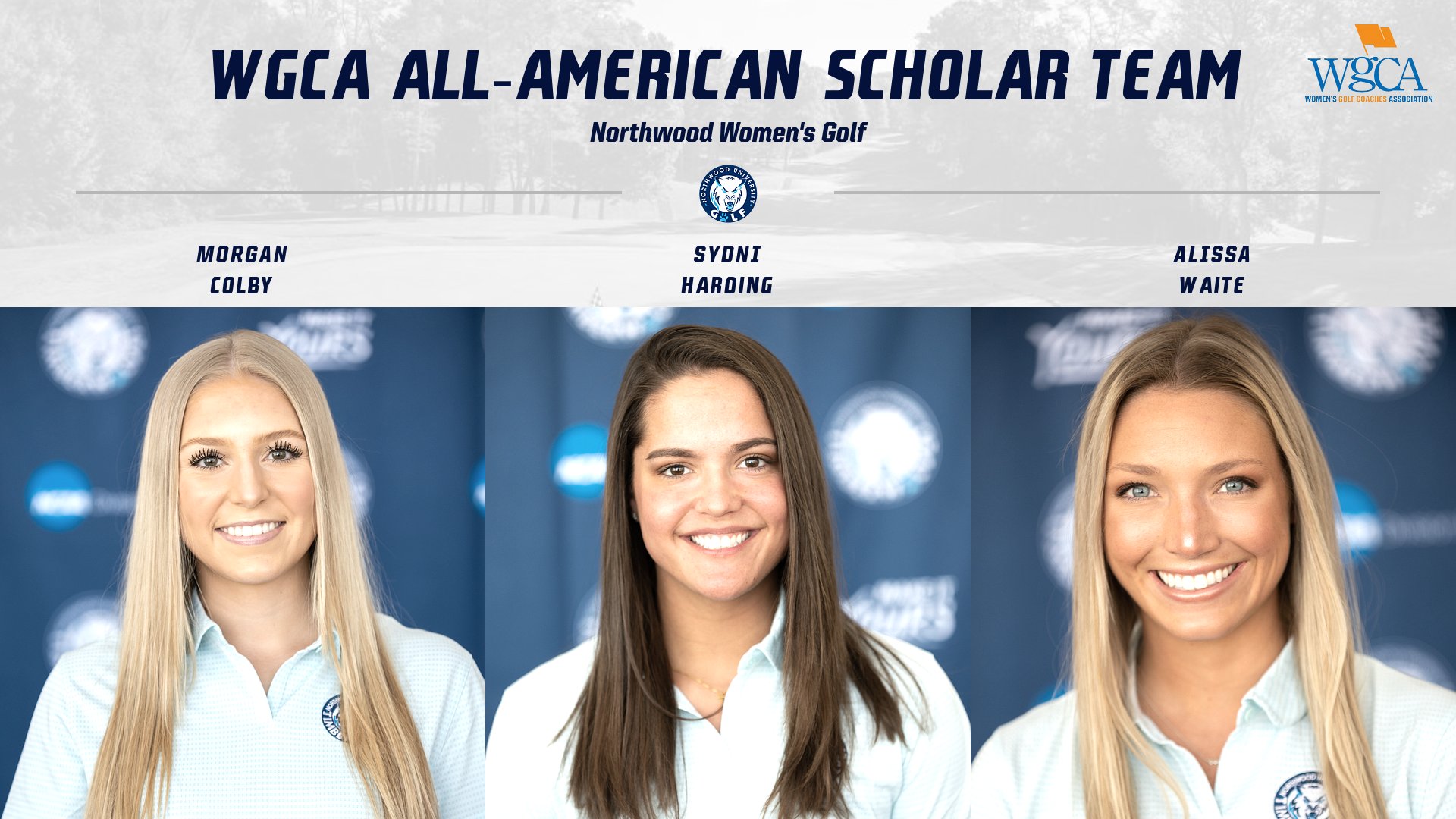 Women's Golf Places Three On WGCA All-American Scholar Team