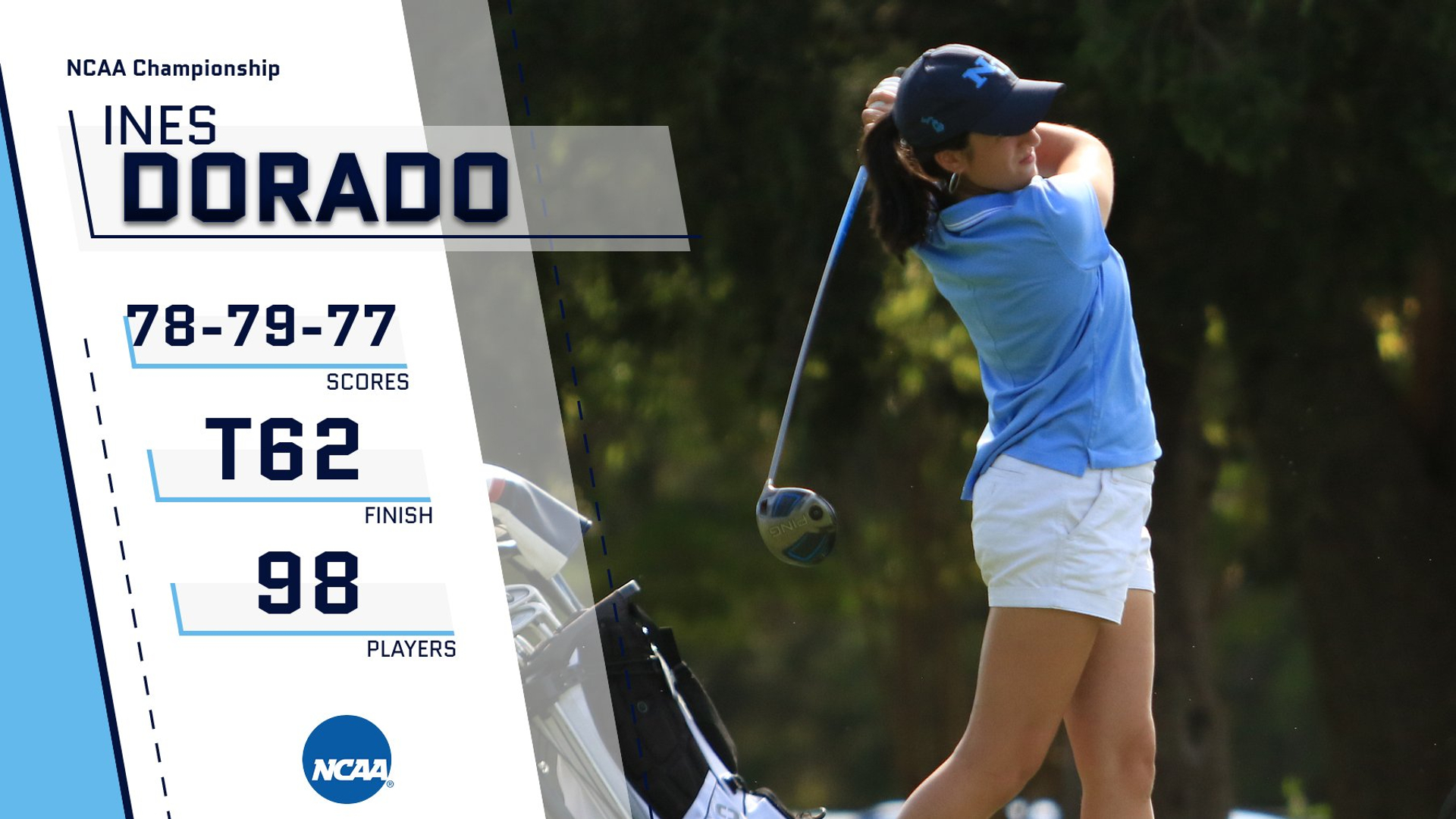 Ines Dorado Competes At NCAA Women's Golf Championships