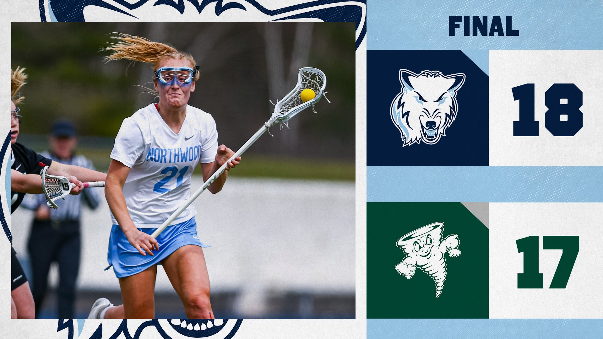 Women's Lacrosse Picks Up First G-MAC Win, Defeating Lake Erie 18-17