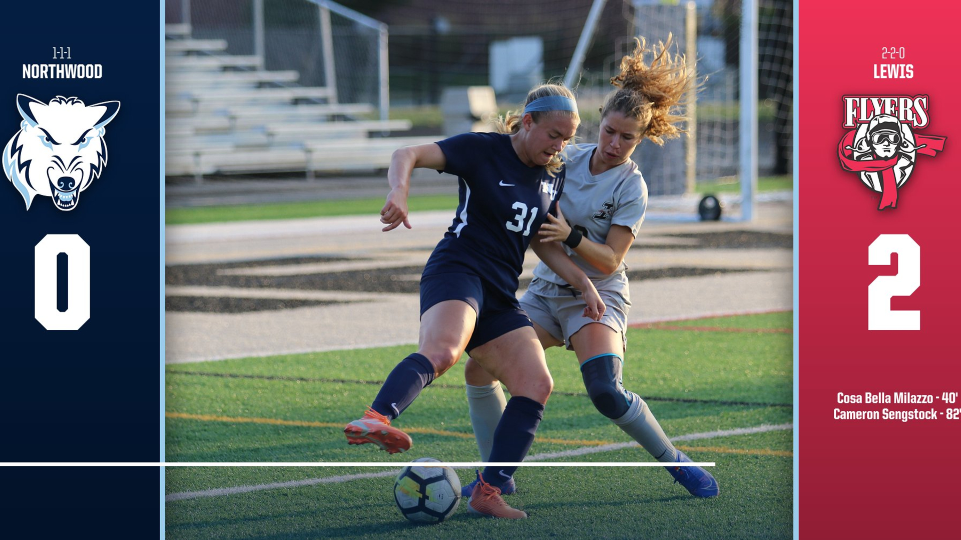 Women's Soccer Falls In Romeoville, 2-0, Versus Lewis