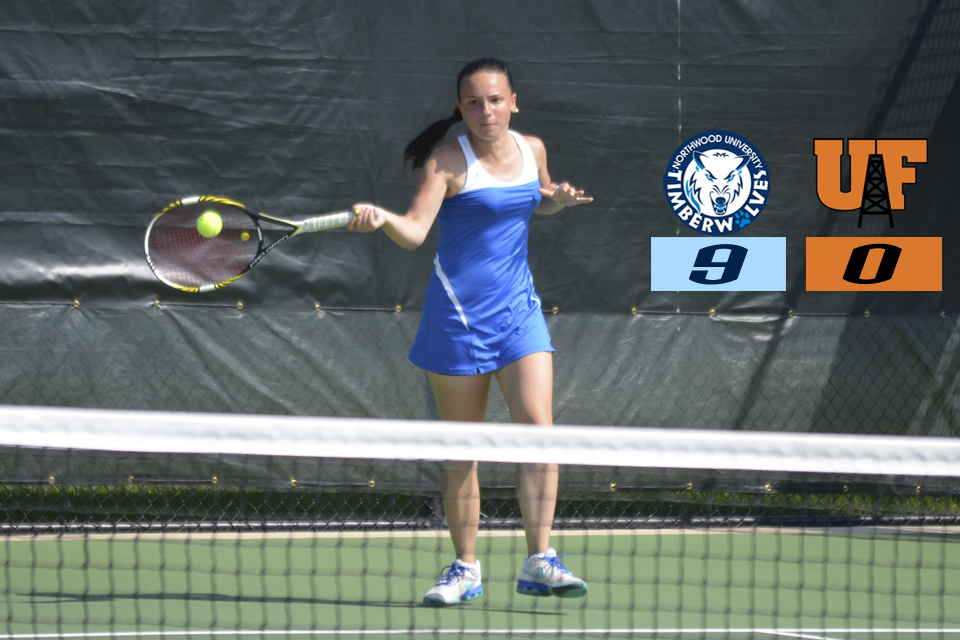 Women's Tennis Sweeps Findlay 9-0