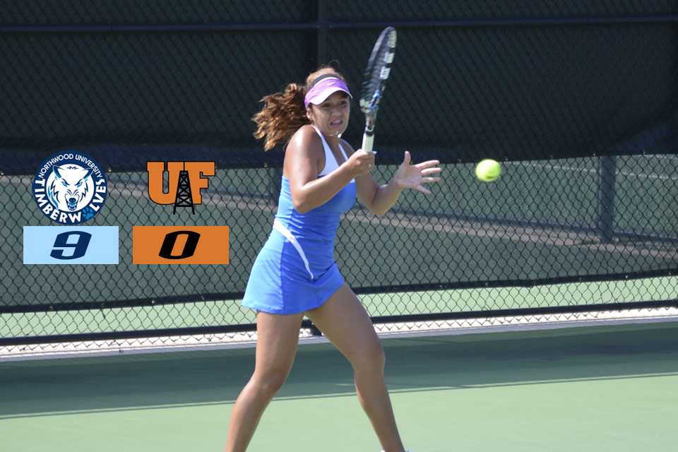 Women's Tennis Sweeps Findlay 9-0