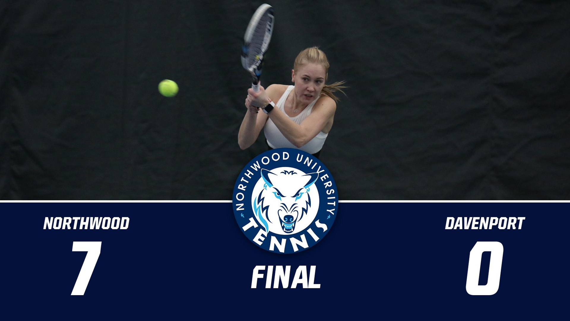 Women's Tennis Sweeps Davenport 7-0