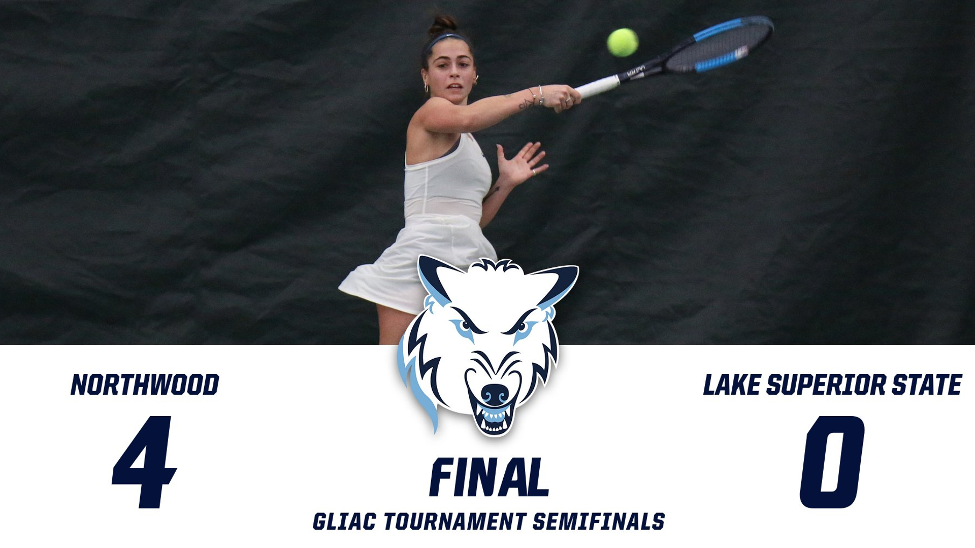 Women's Tennis Advances To GLIAC Tournament Championship With 4-0 Win Over LSSU