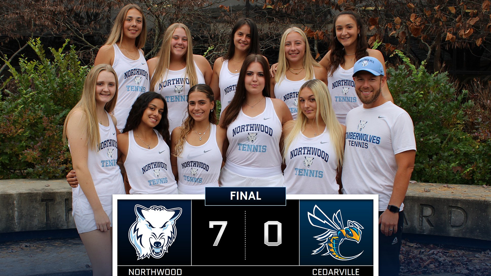 Women's Tennis Sweeps Cedarville 7-0 On Senior Day
