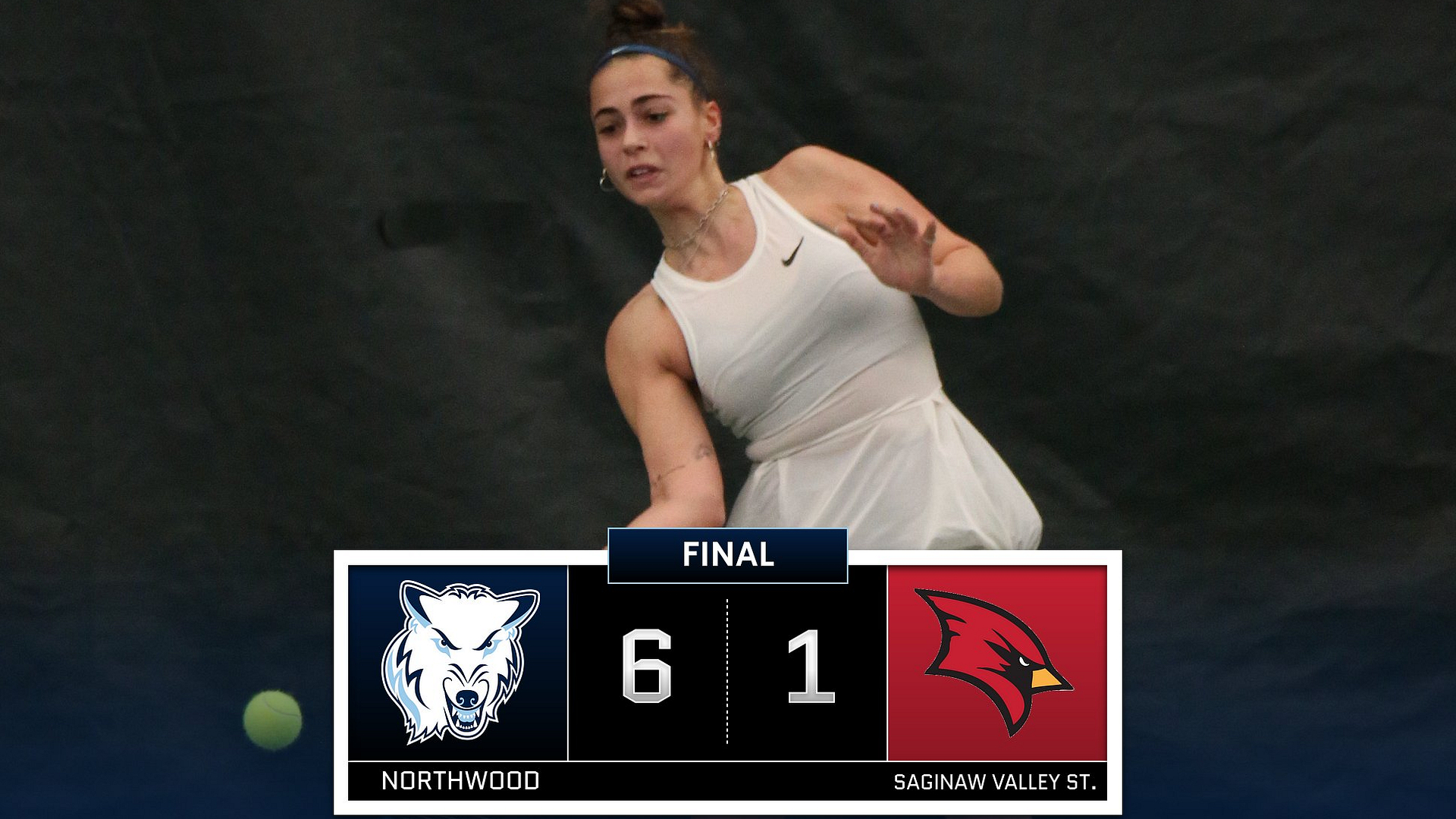 Women's Tennis Earns 6-1 Win Over Saginaw Valley