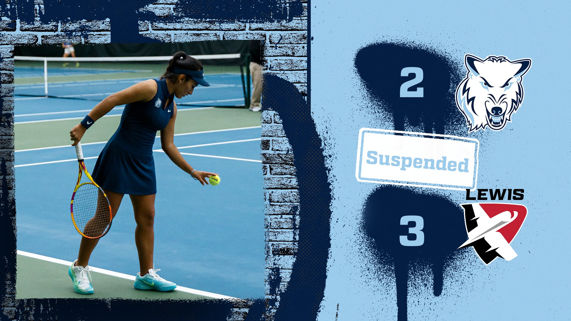 Women&rsquo;s Tennis Match Against Lewis is Suspended