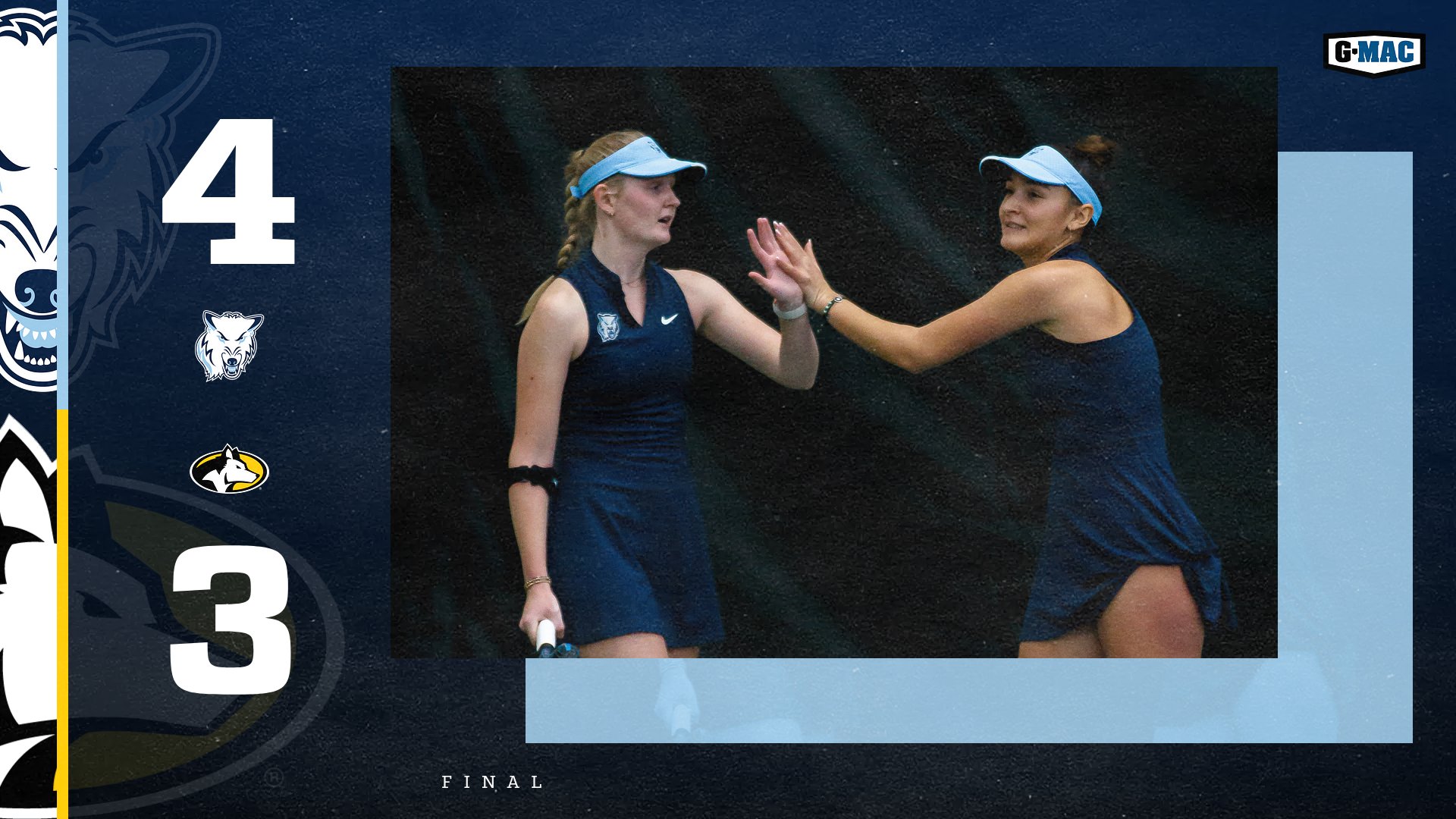 Women's Tennis Wins Season Opener 4-3 Over Michigan Tech