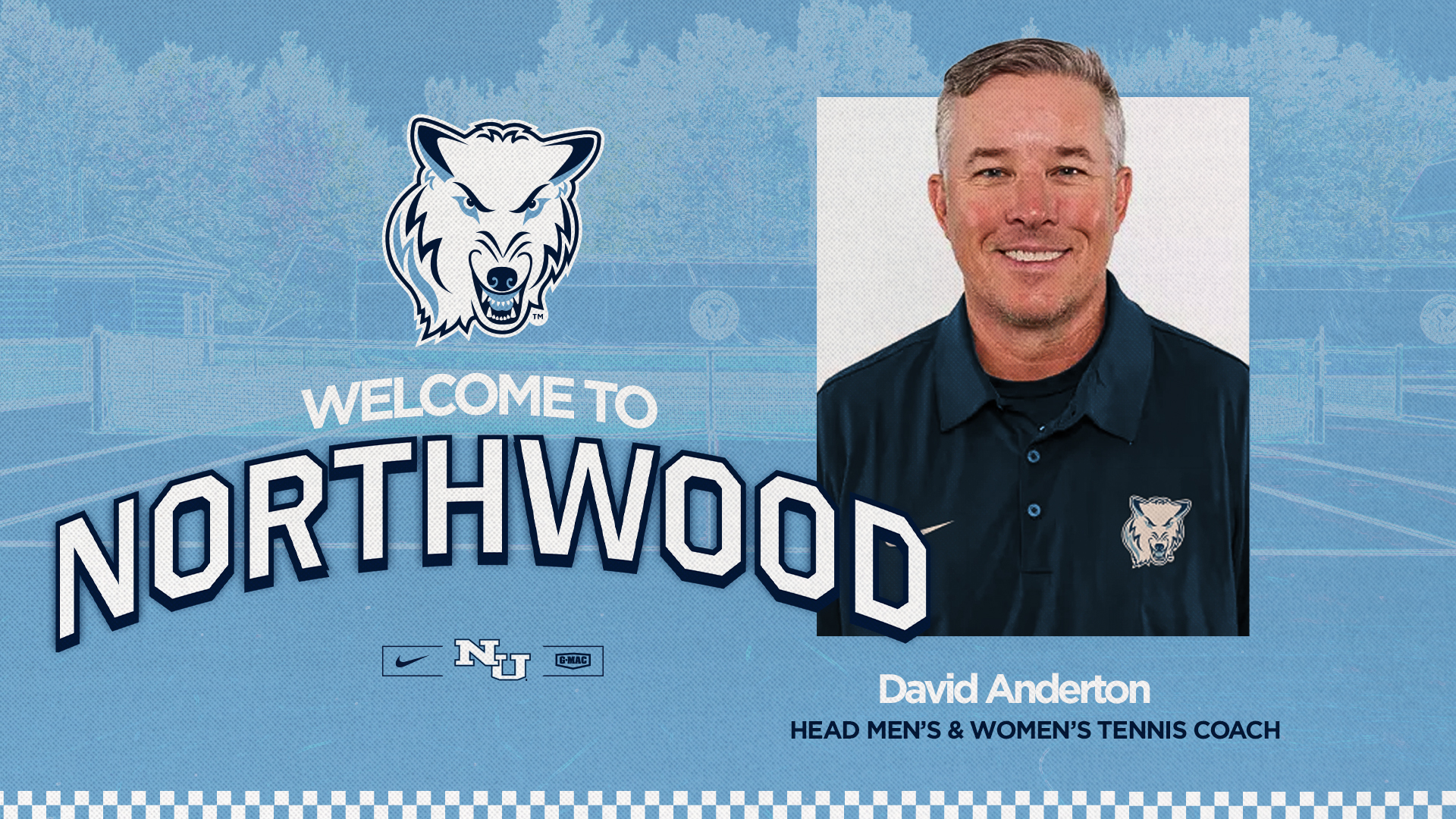 David Anderton Named Head Men's &amp; Women's Tennis Coach