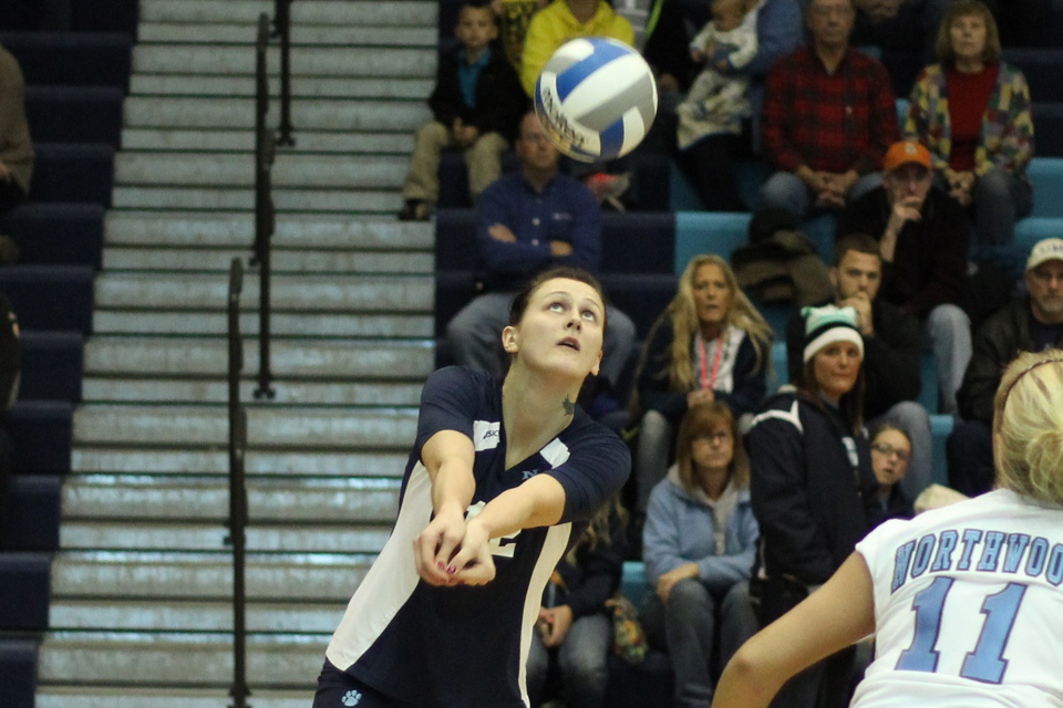 Volleyball Defeats Northern Michigan 3-1