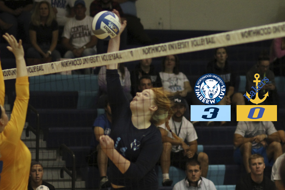 Volleyball Sweeps Lake Superior State 3-0