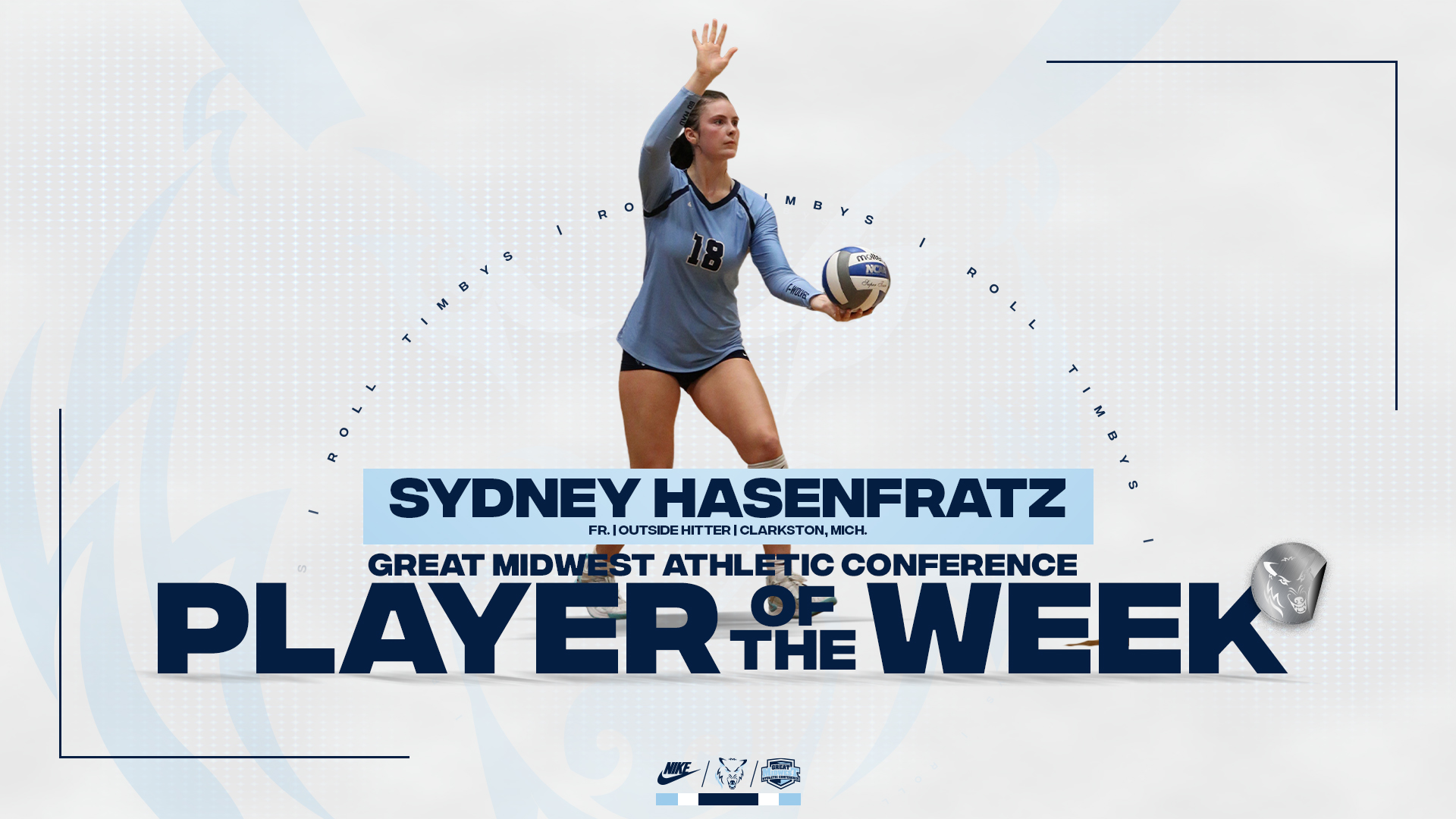 Sydney Hasenfratz Named GMAC North Division Offensive Player of the Week