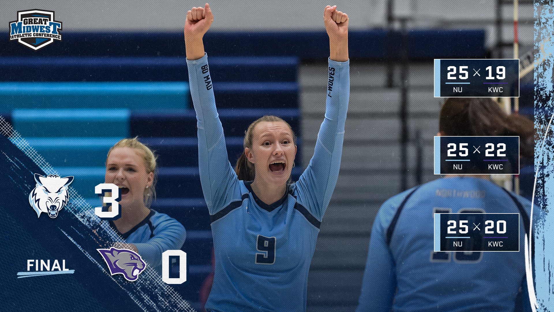 Volleyball Sweeps Kentucky Wesleyan 3-0