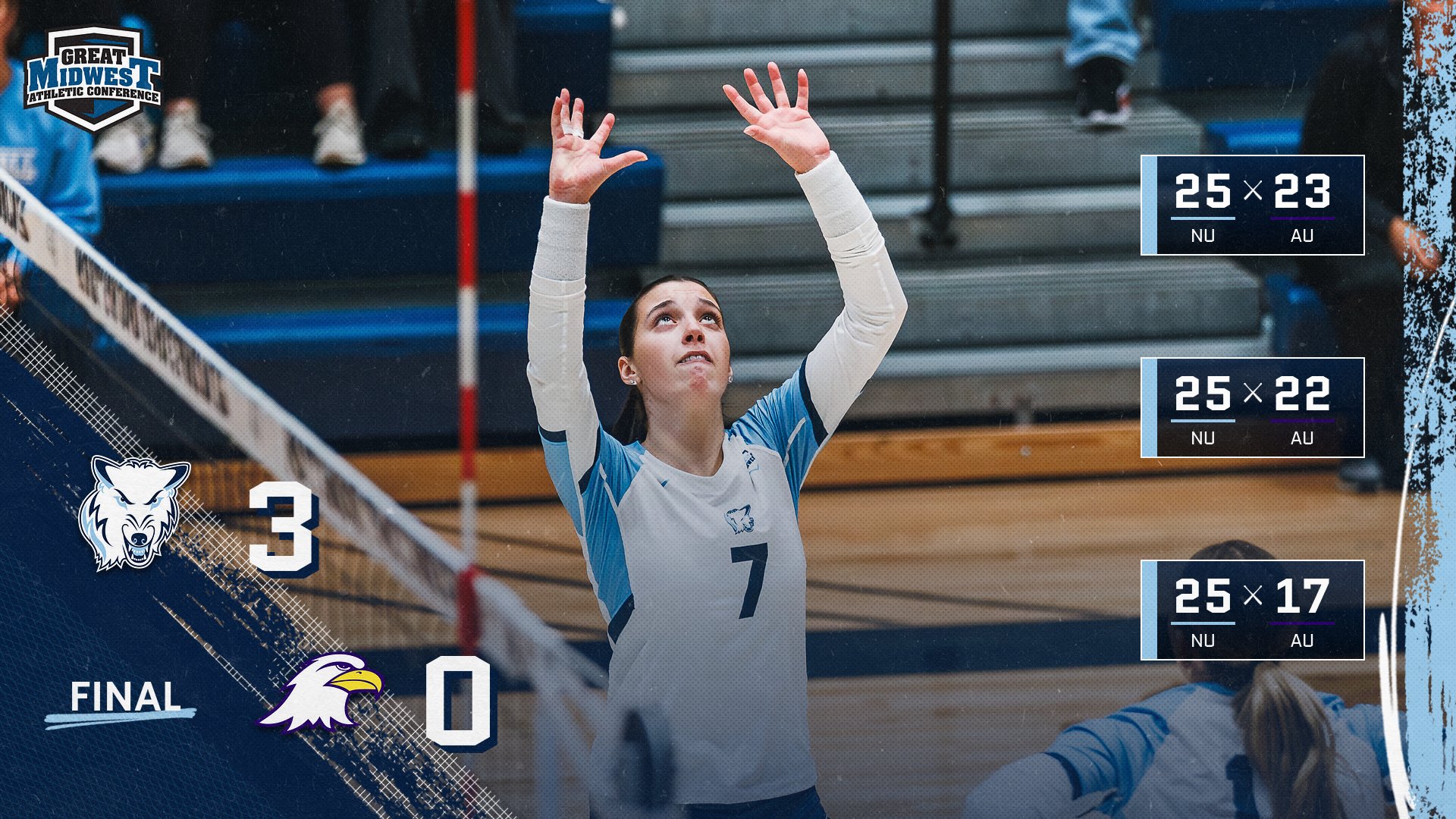 Volleyball Earns 3-0 Sweep Over Ashland - Renee Brines Reaches 3,000 Assist Milestone