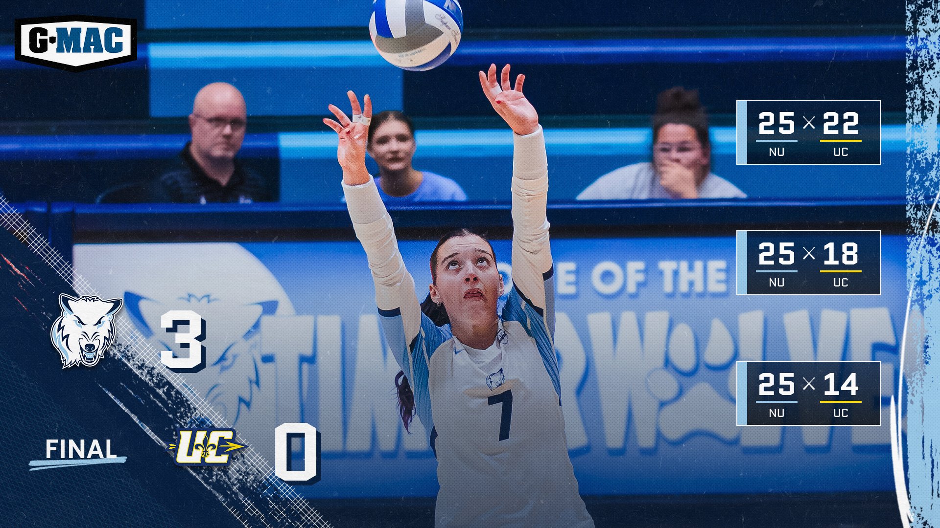 Volleyball Sweeps Ursuline 3-0